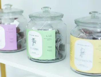 salon herbal tea