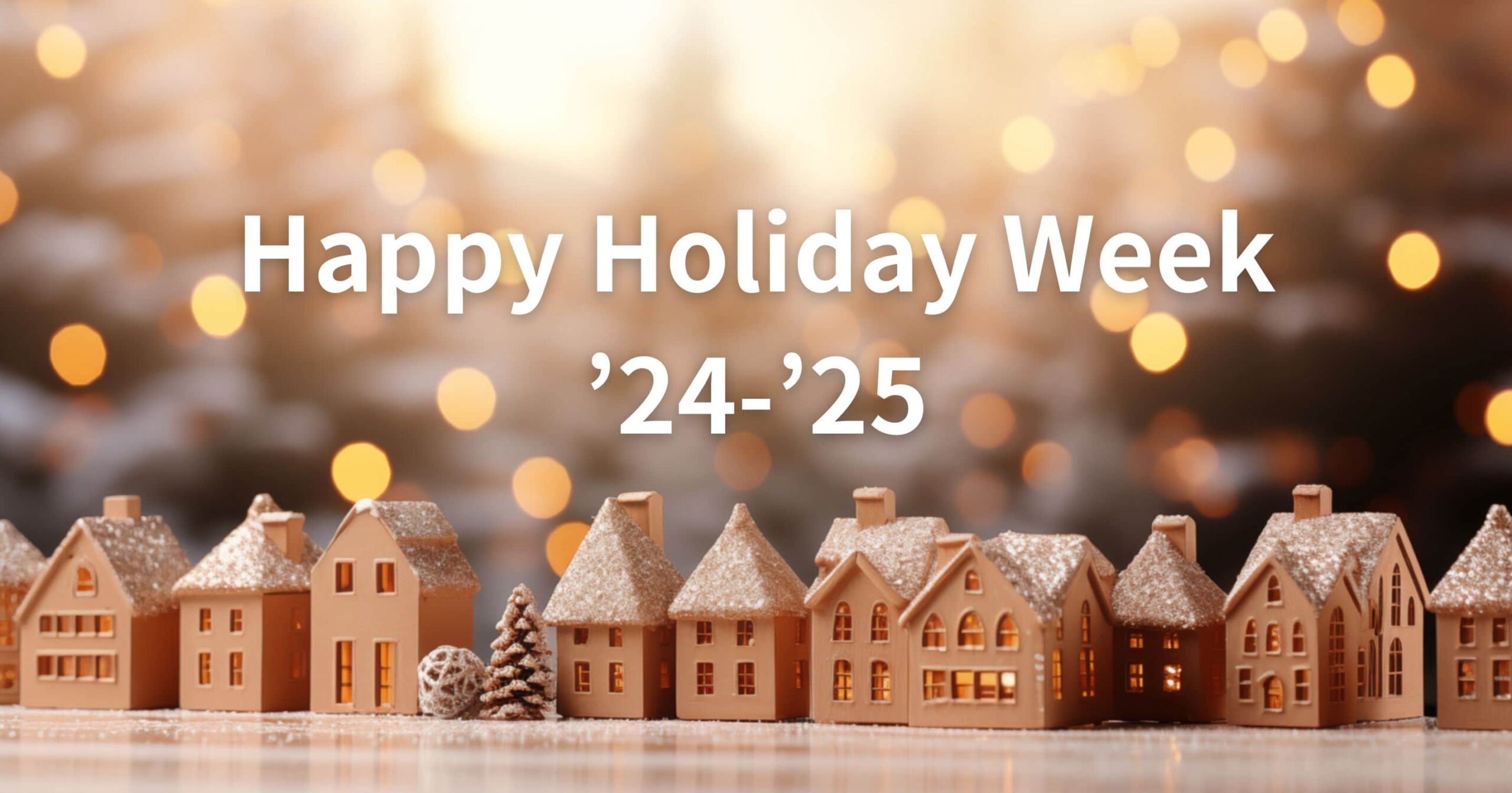 Happy Holiday Week'24-'25 特別イベント開催